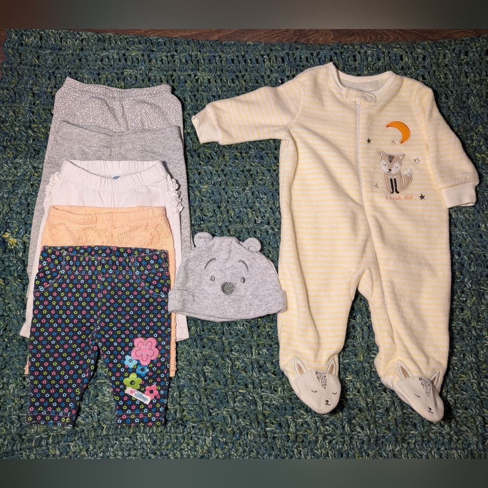 (2 For $10) Baby Girl Clothing Lot